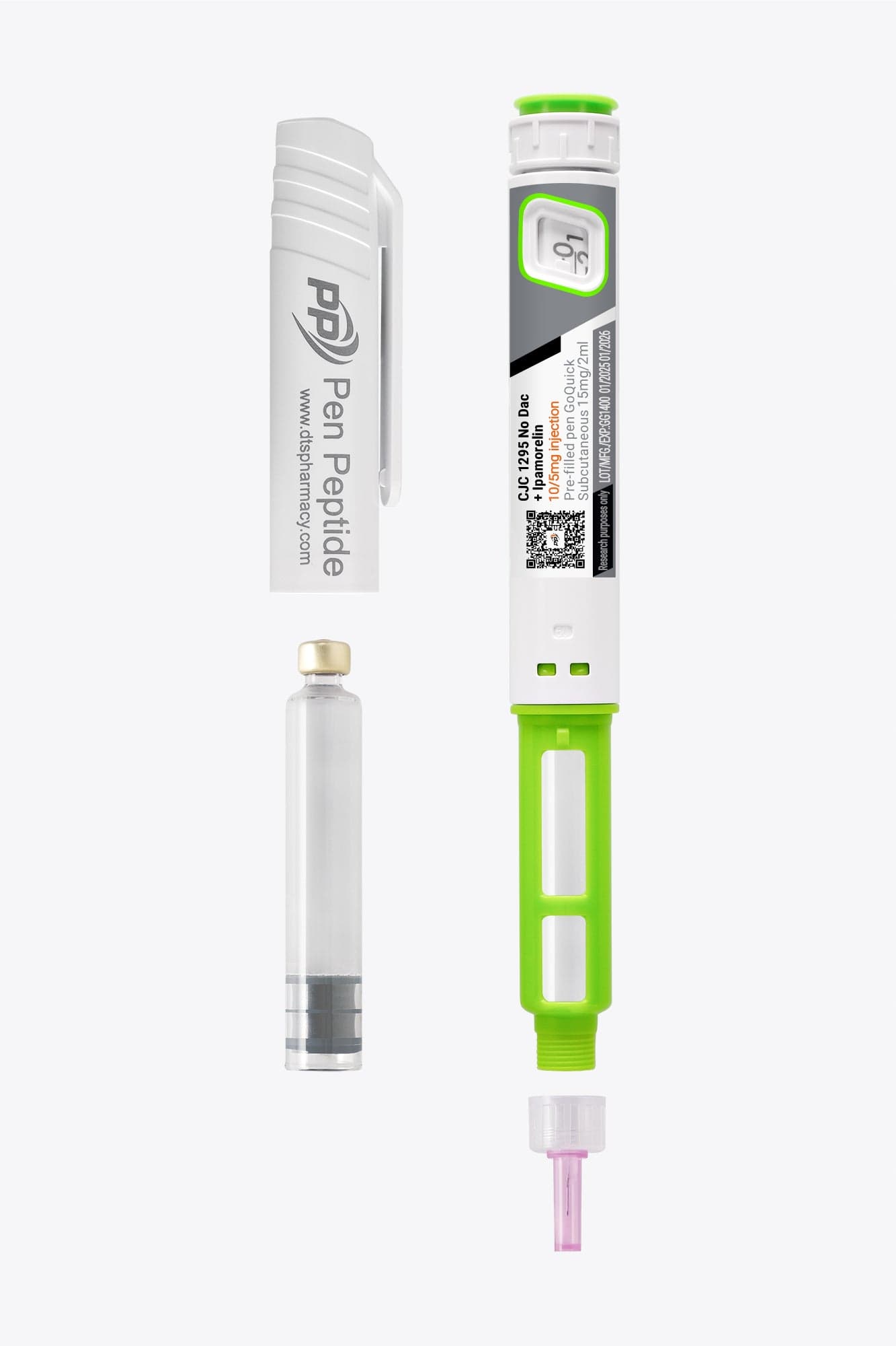 CJC 1295 No Dac (5mg) + Ipamorelin (10mg) | Blend